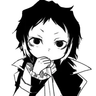 😶 Atsushi Nakajima Bungo Stray Dogs Anime, Manga, Chibi, Atsushi Nakajima, Bungo Stray Dogs telegram sticker