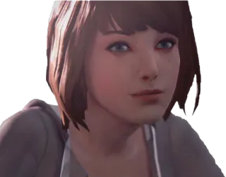 😐 Maxine Caulfield Life is Strange video game, life is strange, max caulfield, maxine caulfield, karakter whatsapp sticker