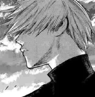 ❤️ Ken Kaneki Tokyo Ghoul anime, manga, ghoul, kaneki, tokyo whatsapp sticker