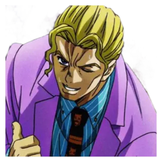 Kira Yoshikage :: @fStikBot telegram stickers