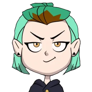 😠 Amity Blight The Owl House Amity Blight, The Owl House, cartoon, character, fanart telegram sticker