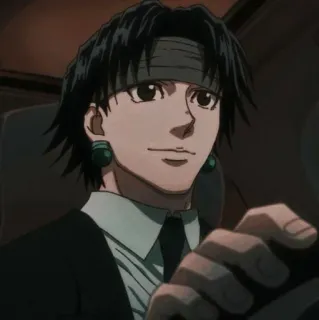 🌪 Chrollo Lucilfer Hunter x Hunter Anime, Manga, Hunter x Hunter, Chrollo Lucilfer, Personnage telegram sticker