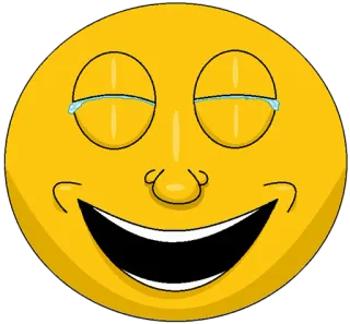 😂 emoji, smiley, laughing, joy, happy telegram sticker