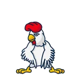 🐥 닭, 새, 동물, 수탉, 가금류, 가축 telegram sticker