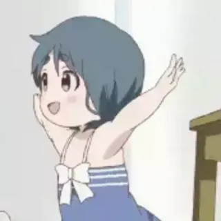 😁 anime, girl, cartoon, cute, child telegram sticker