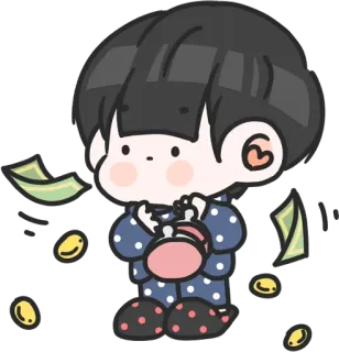 💸 whatsapp sticker