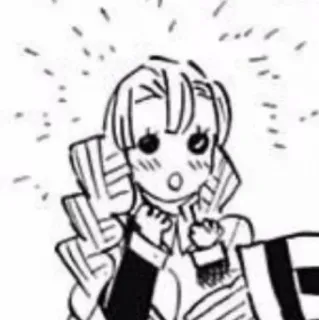 🍡 Mitsuri Kanroji Demon Slayer Anime, Manga, Demon Slayer, Mitsuri Kanroji whatsapp sticker