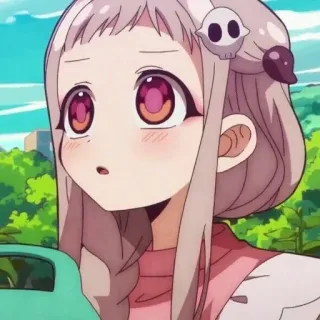 🎐 Nene Yashiro Toilet-bound Hanako-kun anime, manga, cartoon, cute, character, girl telegram sticker