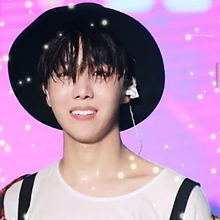 😋 J-Hope J-Hope, BTS, K-pop, cantante, musicista, idol telegram sticker