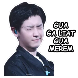 Chanyeol by @wenkinyis telegram stickers