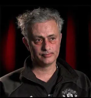 😐 Jose Mourinho Жозе Моуринью, Футбольный тренер, Тренер, Спорт, Портрет telegram sticker