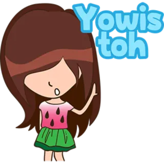 😞 Yowis toh telegram sticker