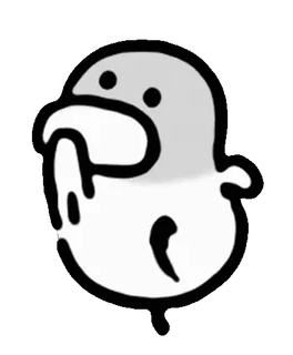 🐤 Dessin animé, Abstrait, Autocollant, Drôle whatsapp sticker