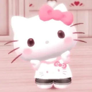 🦕 Hello Kitty hello kitty, fofo, kawaii, desenho animado, sanrio whatsapp sticker