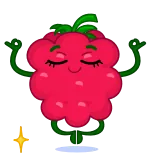 Raspberry - @TgEmojis telegram emojis 🧘‍♂