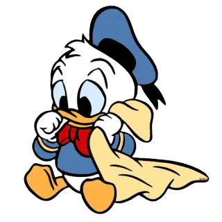 🤓 Donald Duck Pato Donald, Dibujos animados, Disney, Personaje, Lindo, Animado whatsapp sticker