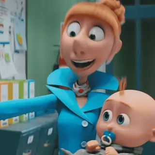 ✨️ Despicable Me Ich Einfach Unverbesserlich, Cartoon, Figur, Baby, Animation telegram sticker