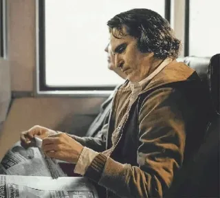 🃏 Joker Joker, Joaquin Phoenix, movie, character, film, DC Comics telegram sticker