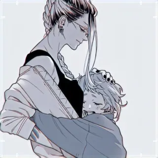 ⏱ anime, character, illustration, art, emotional telegram sticker