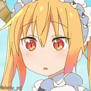 😍 Tohru Miss Kobayashi's Dragon Maid telegram sticker