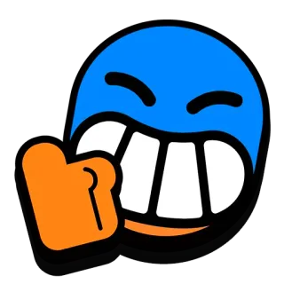 👍 生气, 拳头, 卡通, 粉碎, 愤怒 telegram sticker