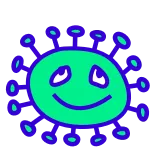 Coronavirus Animated (@TgSticker) telegram stickers