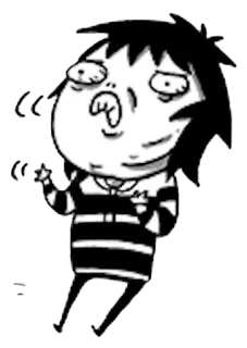 😨 Kartun, Karakter, Lucu, Ilustrasi, Meme, Grafis telegram sticker