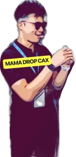 🍝 MAMA DROP CAX telegram sticker