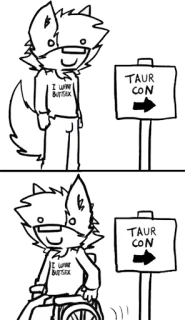 🐎 TAUR CON
I WANT BUTTSEX Furry, Anstößig, Cartoon telegram sticker