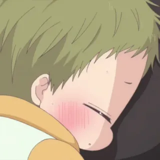 💗 аниме, малыш, сон, мультфильм, милый telegram sticker