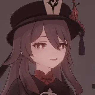 🍂 Hu Tao Genshin Impact Anime, Spiel, Waifu, Hutao, Genshin telegram sticker