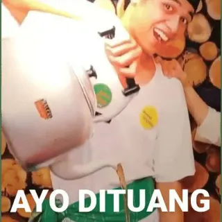 🚰 AYO DITUANG whatsapp sticker