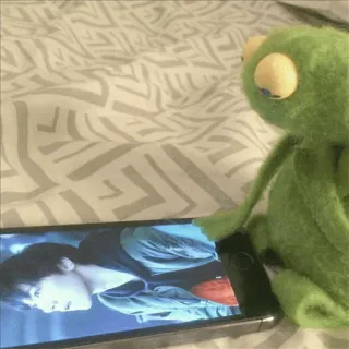 🐸 Kermit Kermit, sapo, fantoche, meme, internet, engraçado whatsapp sticker