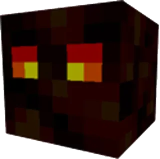 🌋 Magma Cube Minecraft quái vật, trò chơi, dung nham, khối lập phương, lửa telegram sticker