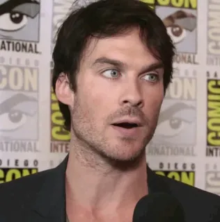 ✨ Ian Somerhalder actor, celebrity, man, portrait telegram sticker
