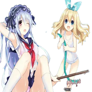 👙 animé, fille, mignon, kawaii whatsapp sticker