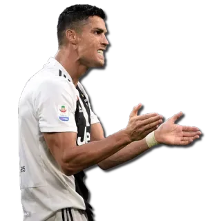 👏 Cristiano Ronaldo voetbal, voetbal, atleet, speler, Ronaldo telegram sticker