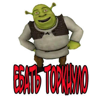 shrek the best whatsapp stickers