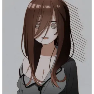 😢 Anime, Dziewczyna, Słodkie, Kreskówka, Manga telegram sticker