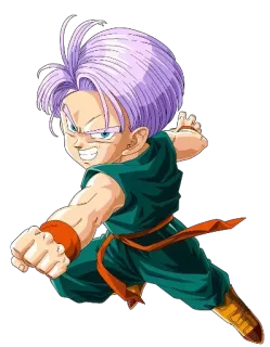 😣 Trunks Dragon Ball トランクス, ドラゴンボール, アニメ, 漫画, 格闘家, 子供, キャラクター telegram sticker