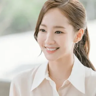 😁 wanita, senyum, potret, aktris, korea, asia telegram sticker