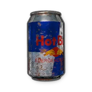 💎 Hot Bull Energy Drink, Red Bull, Getränk, Dose telegram sticker