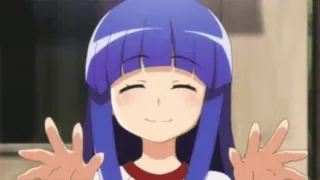 🤗 Rika Furude Higurashi When They Cry Anime, Lächeln, Süß, Mädchen whatsapp sticker
