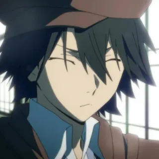 🔍 Ranpo Edogawa Bungou Stray Dogs anime, ranpo edogawa, bungou stray dogs, character, detective telegram sticker