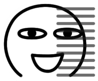 😃 Emoji, Sorrisetto, Faccia, Cartone animato, Espressione telegram sticker