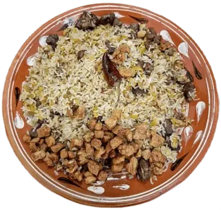 🍚 jedzenie, ryż, kuchnia, danie, posiłek, pilaw telegram sticker
