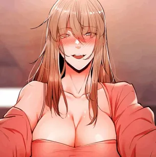 🌒 anime, woman, sexy, female, cartoon telegram sticker