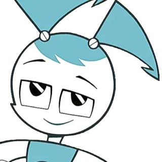 😎 Jenny Wakeman My Life as a Teenage Robot Dessin animé, Robot, Adolescent, Jenny Wakeman, Jenny Robot telegram sticker