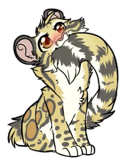 ❤ Leopard, Katze, süß, Tier, fellig, Cartoon, Sticker, kawaii telegram sticker