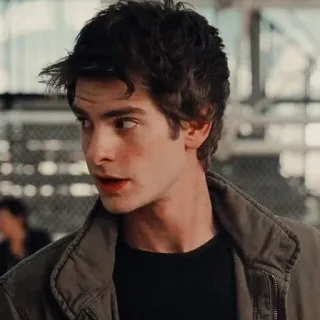 🌟 Andrew Garfield acteur, homme, portrait, célébrité telegram sticker